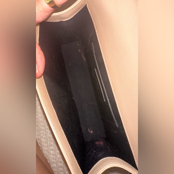 NUDE✨YSL BAG GRAIN DE POUDRE SAINT LAURENT KATE MEDIUM CROSSBODY SHOULDER BAG - Picture 13 of 16